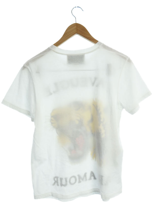 GUCCI】【タイガープリントクラッシュ加工】【イタリア製】【トップス