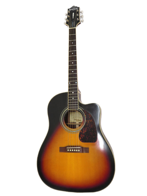 Epiphone】【オール単板】【ボディ変色】エピフォン『E