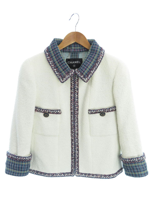 CHANEL】【ココマーク】【フランス製】シャネル『ジャケット size34