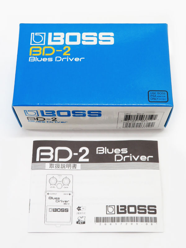 BOSS】ボス『ブルースドライバー』BD-2 コンパクトエフェクター 1週間
