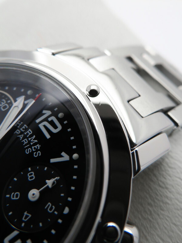 HERMES】エルメス『クリッパー クロノグラフ』CL1.310 レディース