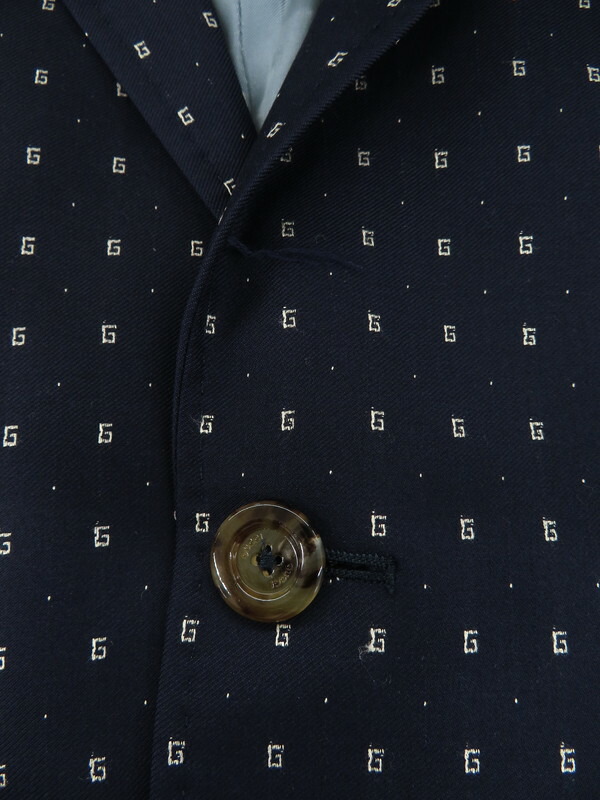 GUCCI】グッチ『Gドット スーツ size7-46 R』554100 ZAAAP メンズ