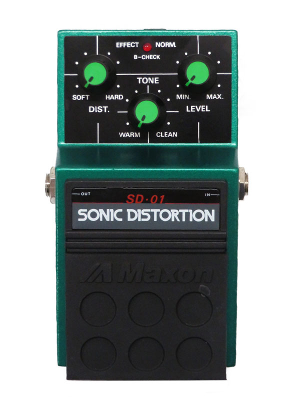 Maxon】マクソン『ディストーション』SD-01 SONIC DISTORTION