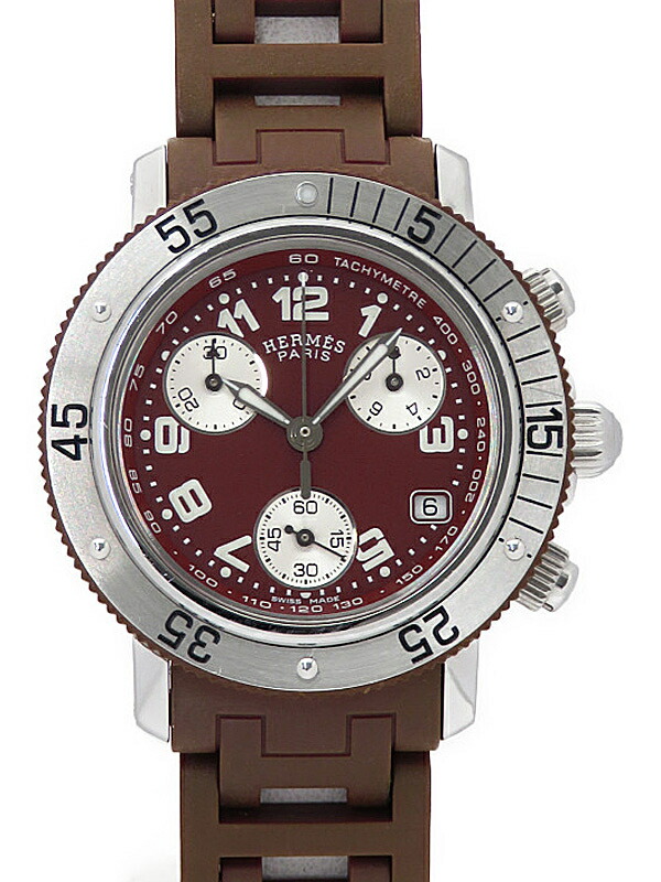 HERMES】エルメス『クリッパー ダイバー クロノグラフ』CL2.318