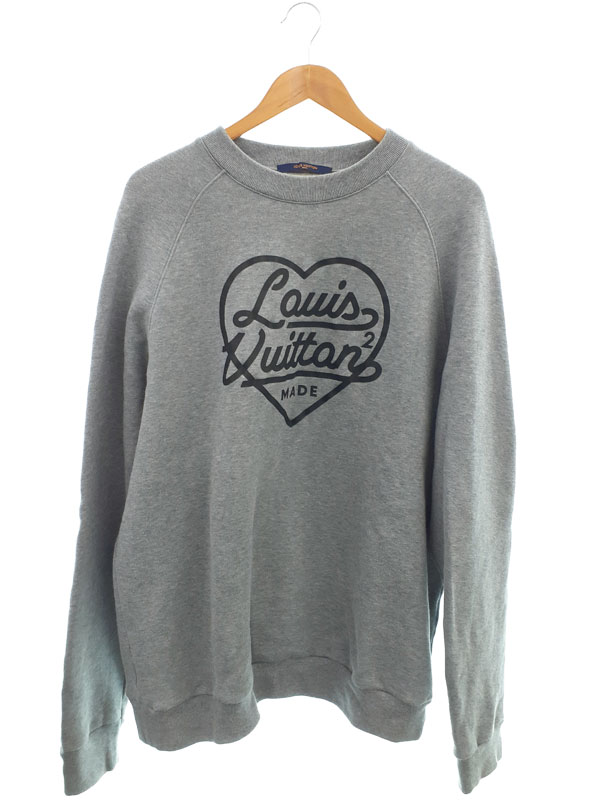 LOUIS VUITTON】ルイヴィトン『NIGO プリンテッドハート 裏起毛 長袖