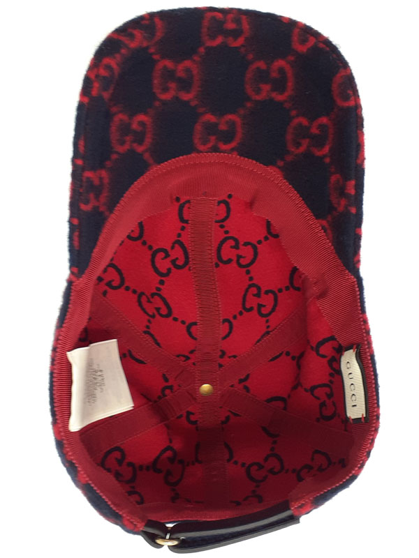 GUCCI】グッチ『GGウール ベースボールキャップ sizeL 59cm』599225