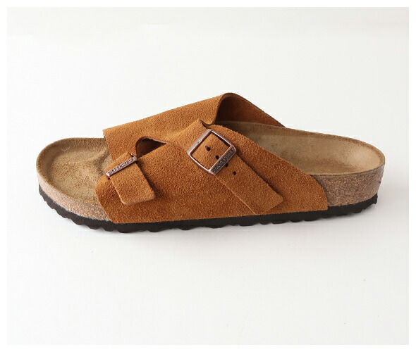 BIRKENSTOCK - Zurich Suede Leather - MINK - MEN'S ビルケンシュトッ