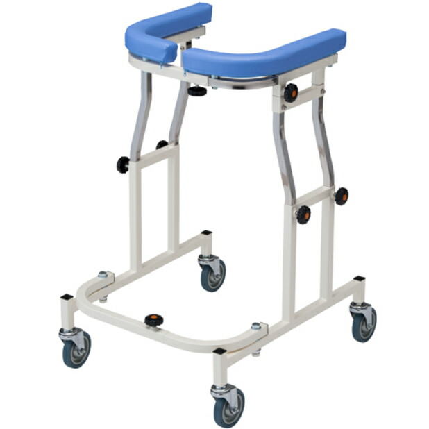 楽天市場】歩行器 介護 折りたたみ式歩行車 四輪自在 TY157F 日進医療