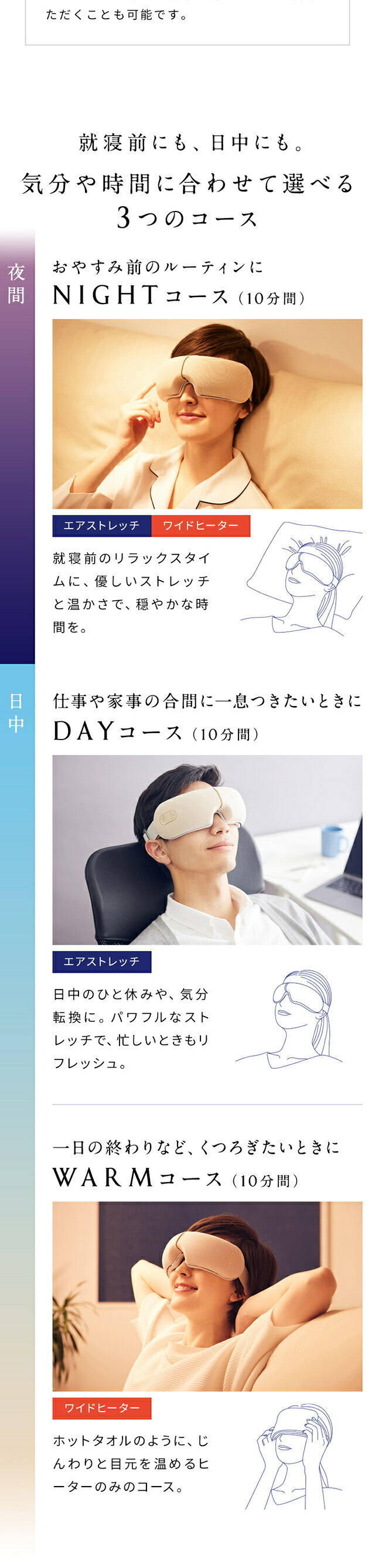 楽天市場】目元ケア 家電 ニューピース モーション アイ NEWPEACE