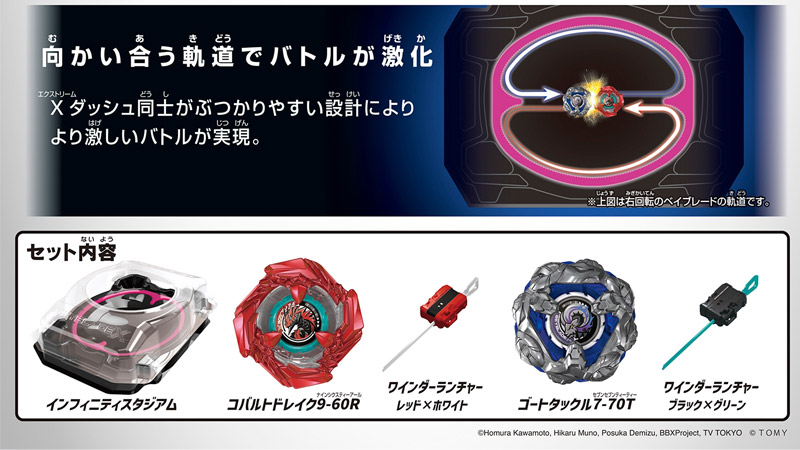 楽天市場】BEYBLADE X BX-46 バトルエントリーセット