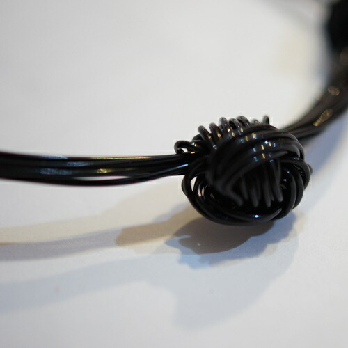 楽天市場】「死亡遊戯」エレファント・ヘアーブレスレット黒色（Black