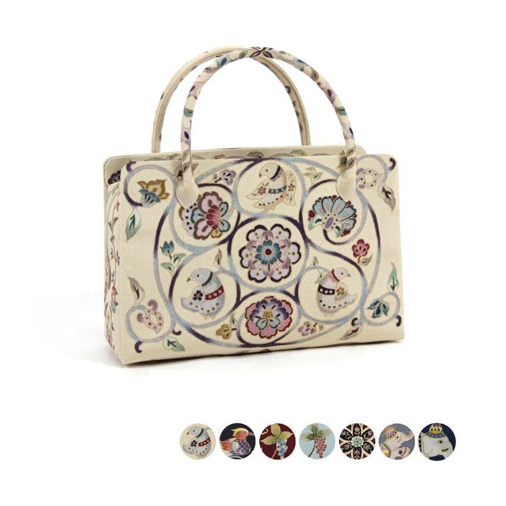 楽天市場】岡重謹製 利休バッグ お茶席バッグ 正絹友禅バッグ 女性用