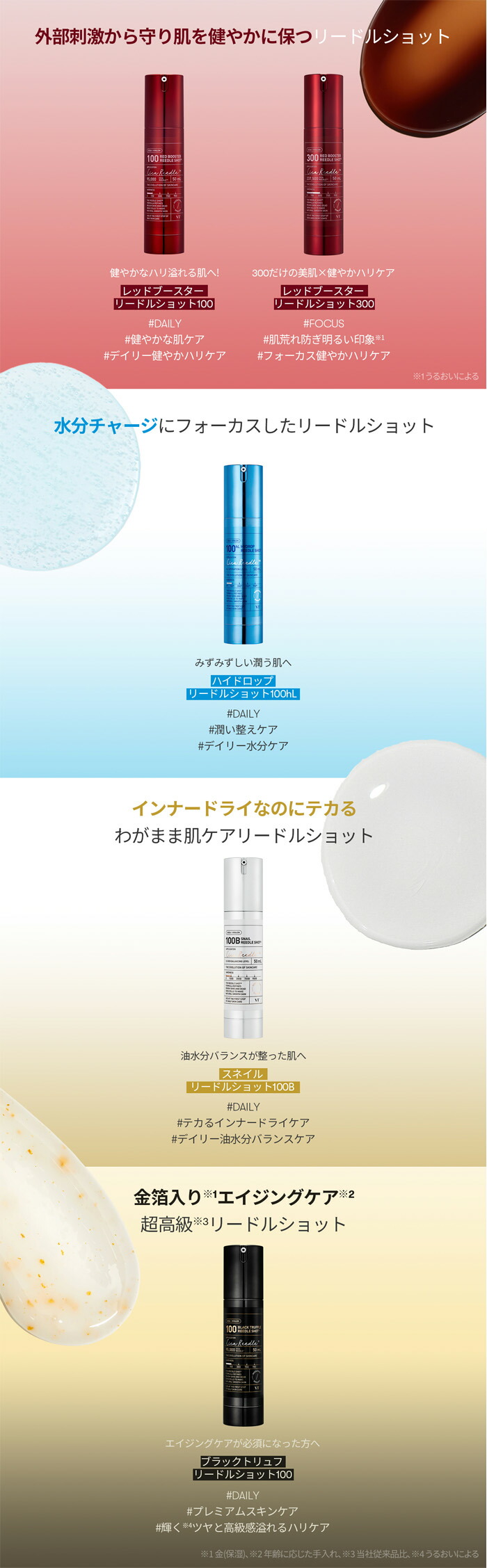 楽天市場】【VT公式】【 コラーゲン リードルショット 300 (50ml