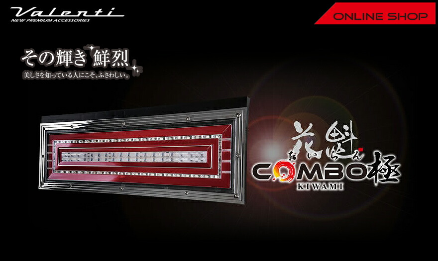 花魁 COMBO極 スタンダードモデル トラック用 LEDテールランプ 24V