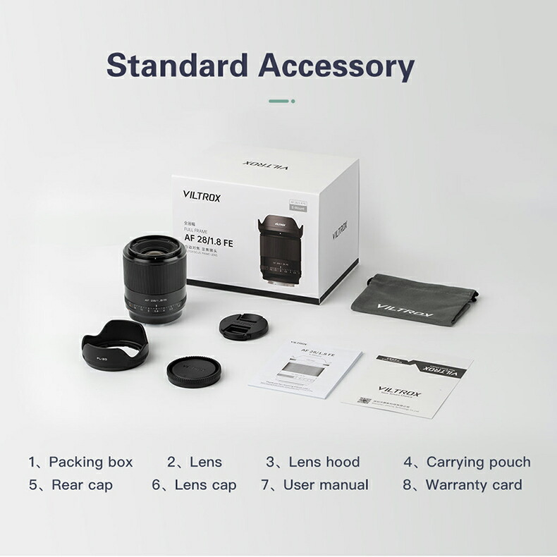 楽天市場】VILTROX 28mm F1.8 FE 単焦点レンズ フルサイズ 大口径