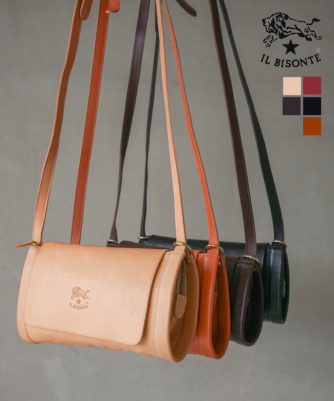 ◇【国内正規販売店】[411879] IL BISONTE(イルビゾンテ) フラップ