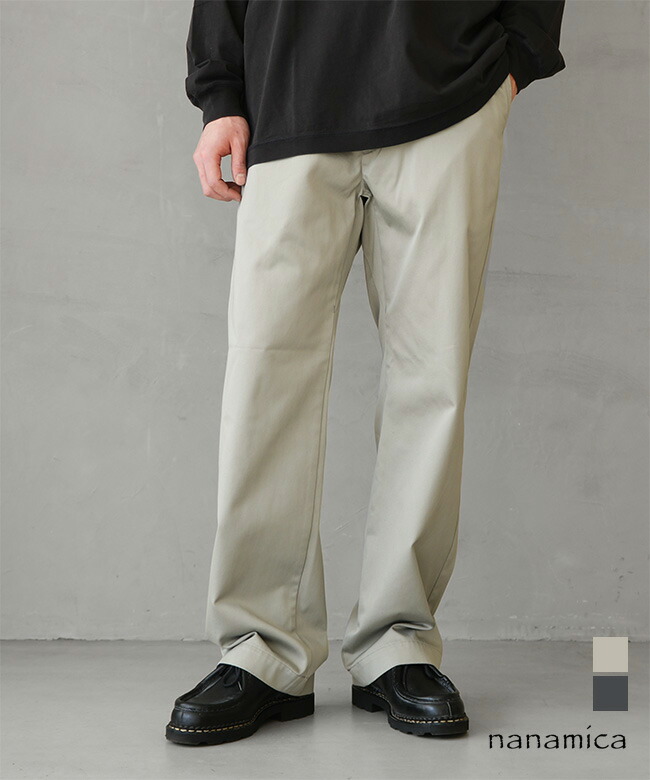 S25SC079]nanamica(ナナミカ) STRAIGHT CHINO PANTS ストレート