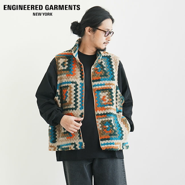 NQ094]ENGINEERED GARMENTS(エンジニアド ガーメンツ)HIGH MOCK KNIT