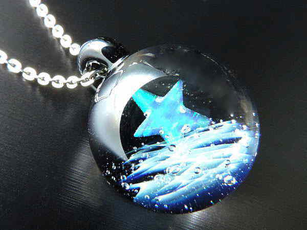 楽天市場】1点物、スターオパール入り 宇宙ガラス S 宇宙ガラス