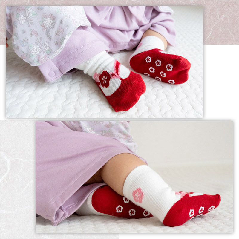 足袋風ソックス 袴 ロンパース 男の子 女の子 袴ロンパース お宮参り