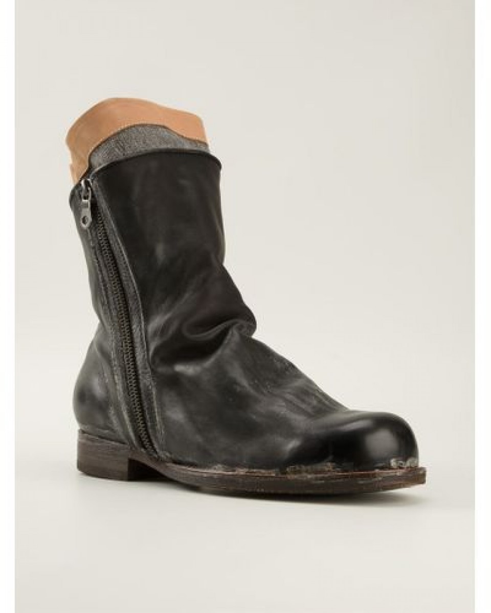 Maison MIHARAYASUHIRO GRAIL!AW09 Distressed layered boots.Like