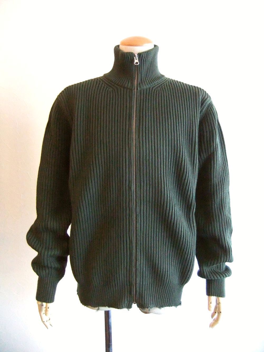 MM6 Maison Margiela - 《MM➅》 Maison Margiela リブ コットン ZIP