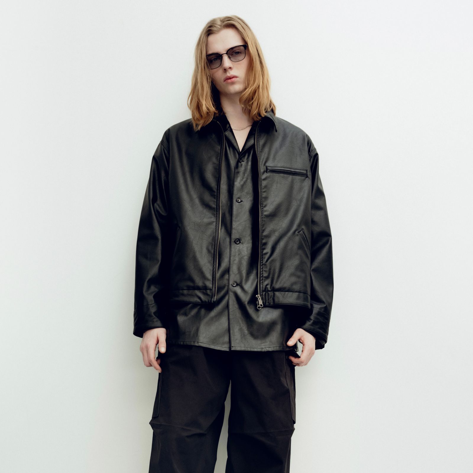 ESSAY - 【残り一点】Black Work Zip Jacket | ACRMTSM ONLINE STORE