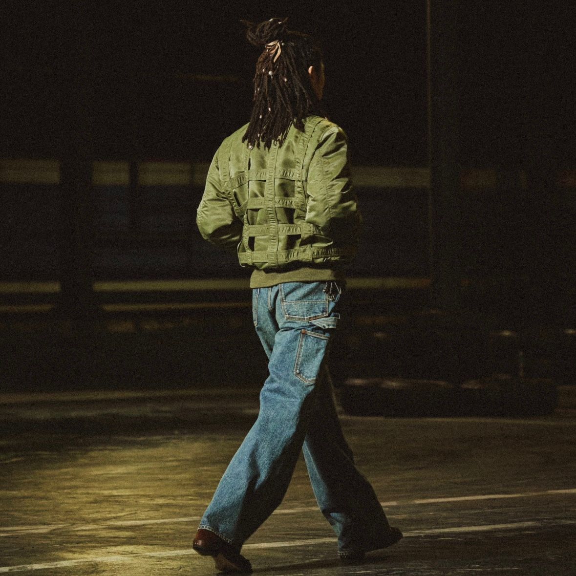 SUGARHILL - 【残りわずか】Faded Painter Double Knee Trousers