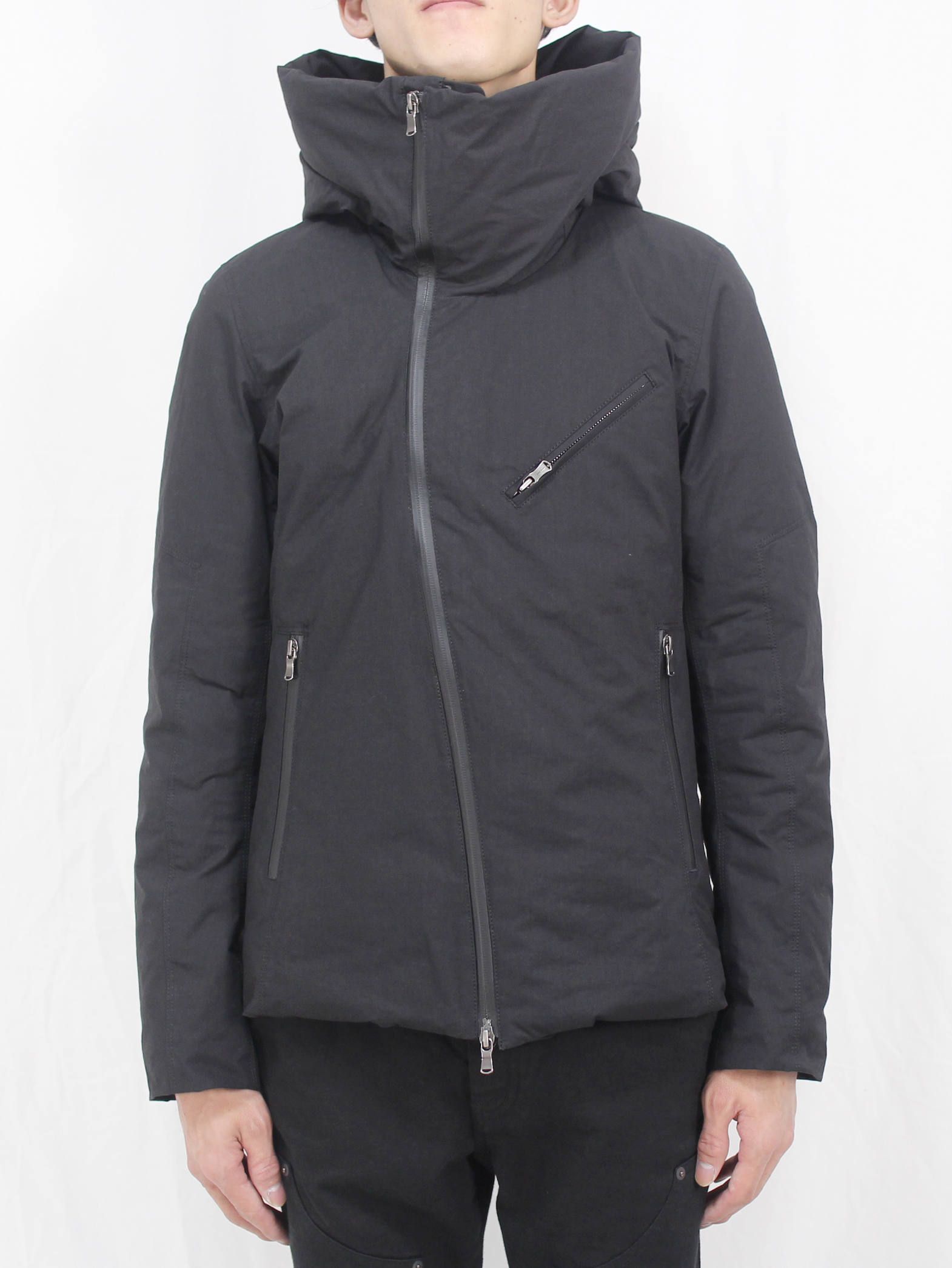 The Viridi-anne - ウールハイネックダウンジャケット - Wool High