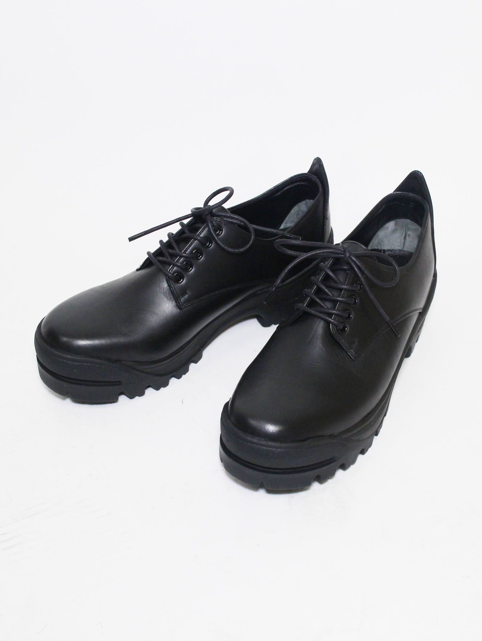 GalaabenD - 【SENSE掲載】 グレンソンキップヒールダービーシューズ