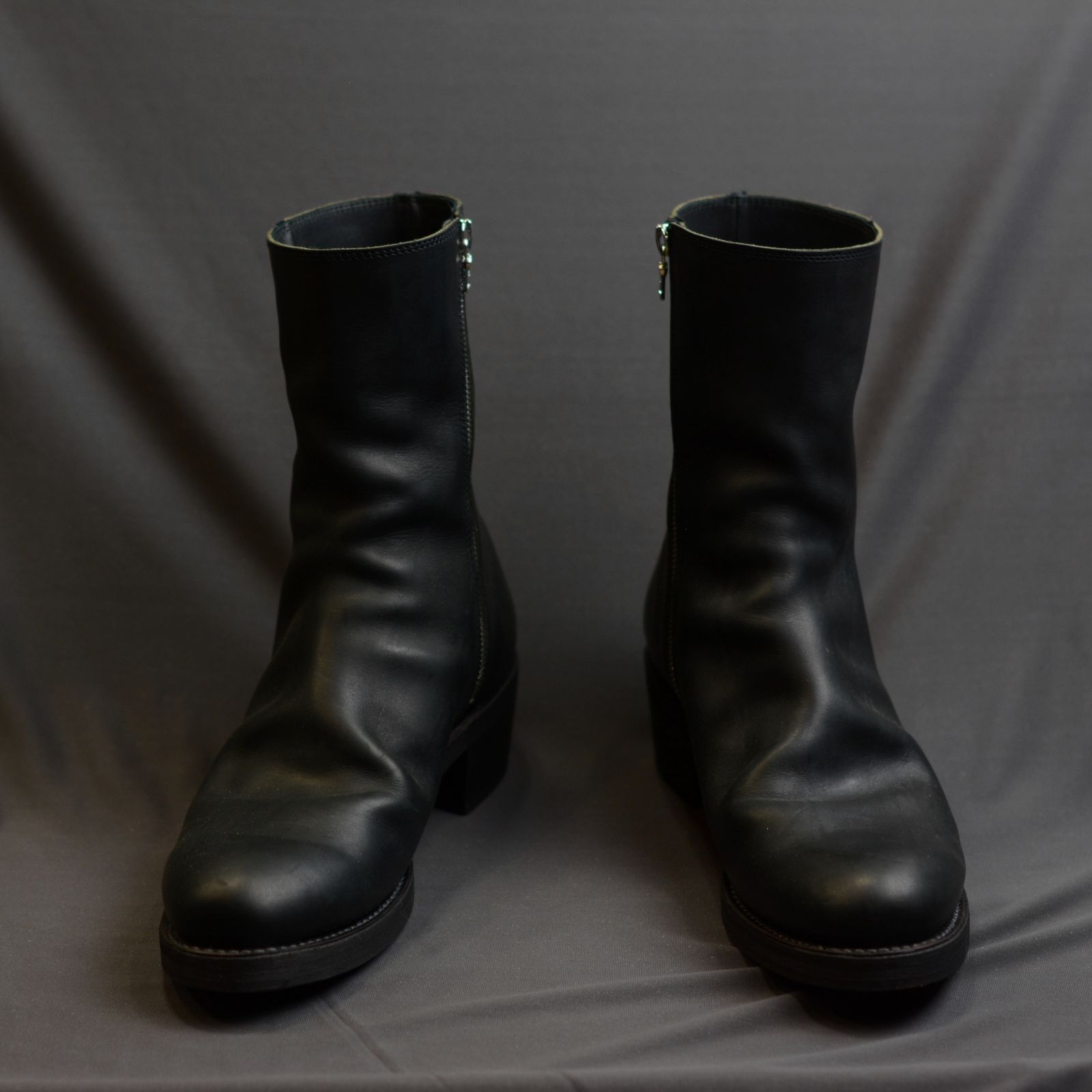 ISAMU KATAYAMA BACKLASH - GUIDI オイルカーフ 製品シワ加工 / レザー