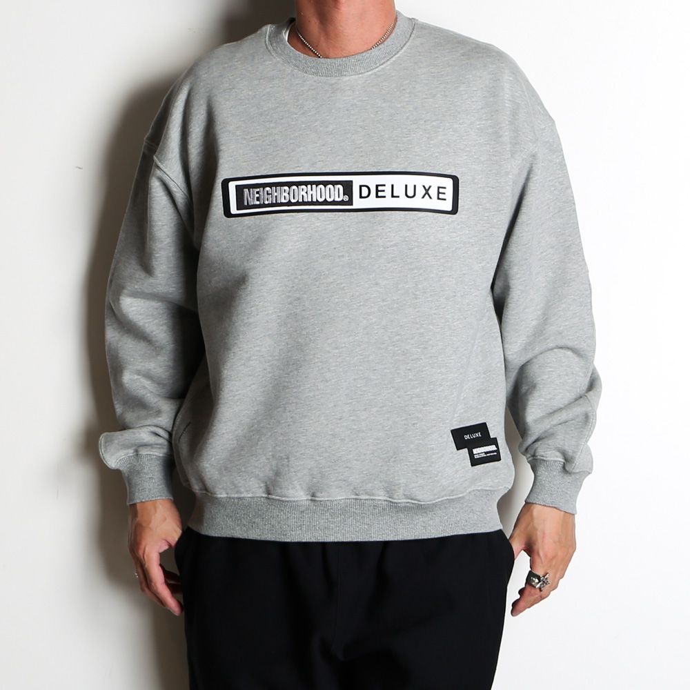 DELUXE - NEIGHBORHOOD × DELUXE CREW - GRAY / 23ADNH2005 | chemical