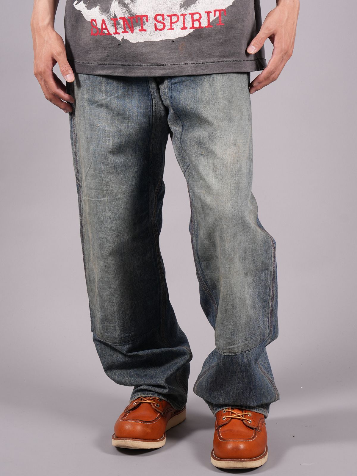 SAINT M×××××× - 【ラスト1点】 SM-A23-0000-038 / DENIM PNT / デニム