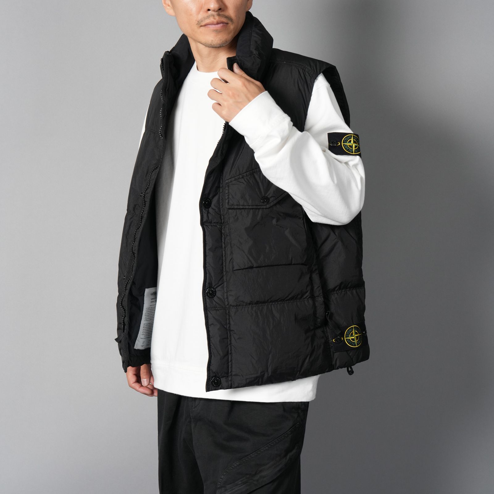 STONE ISLAND - G100003 / CRINKLE REPS NY, RECYCLED NYLON / ダウン