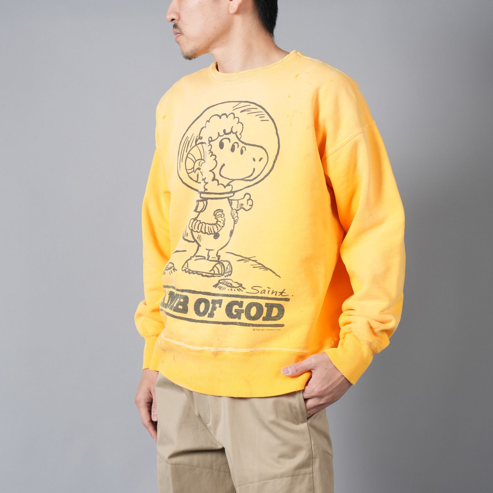 SAINT M×××××× - 【残りわずか】SM-YS8-0000-027 / CRW SWEAT / LMB OF