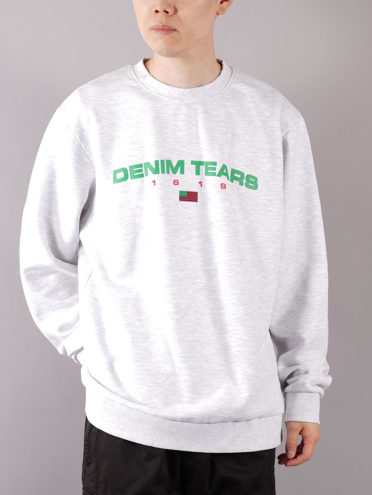 DENIM TEARS - ラスト1点 / Denim Tears x Virginia CREW / デニム