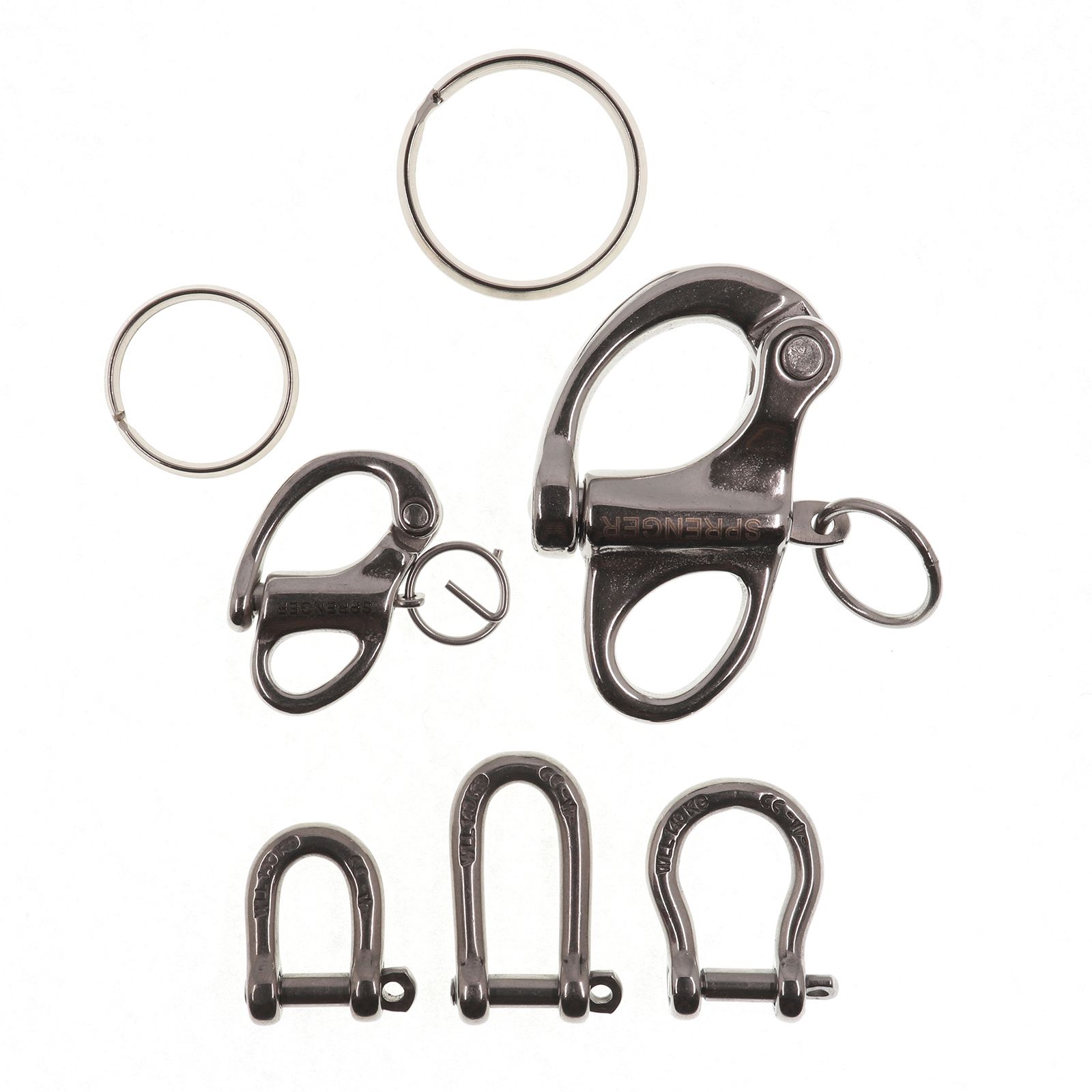 DETAIL INC. - 「LONG SHACKLE S」シャックル キーリング WICHARD