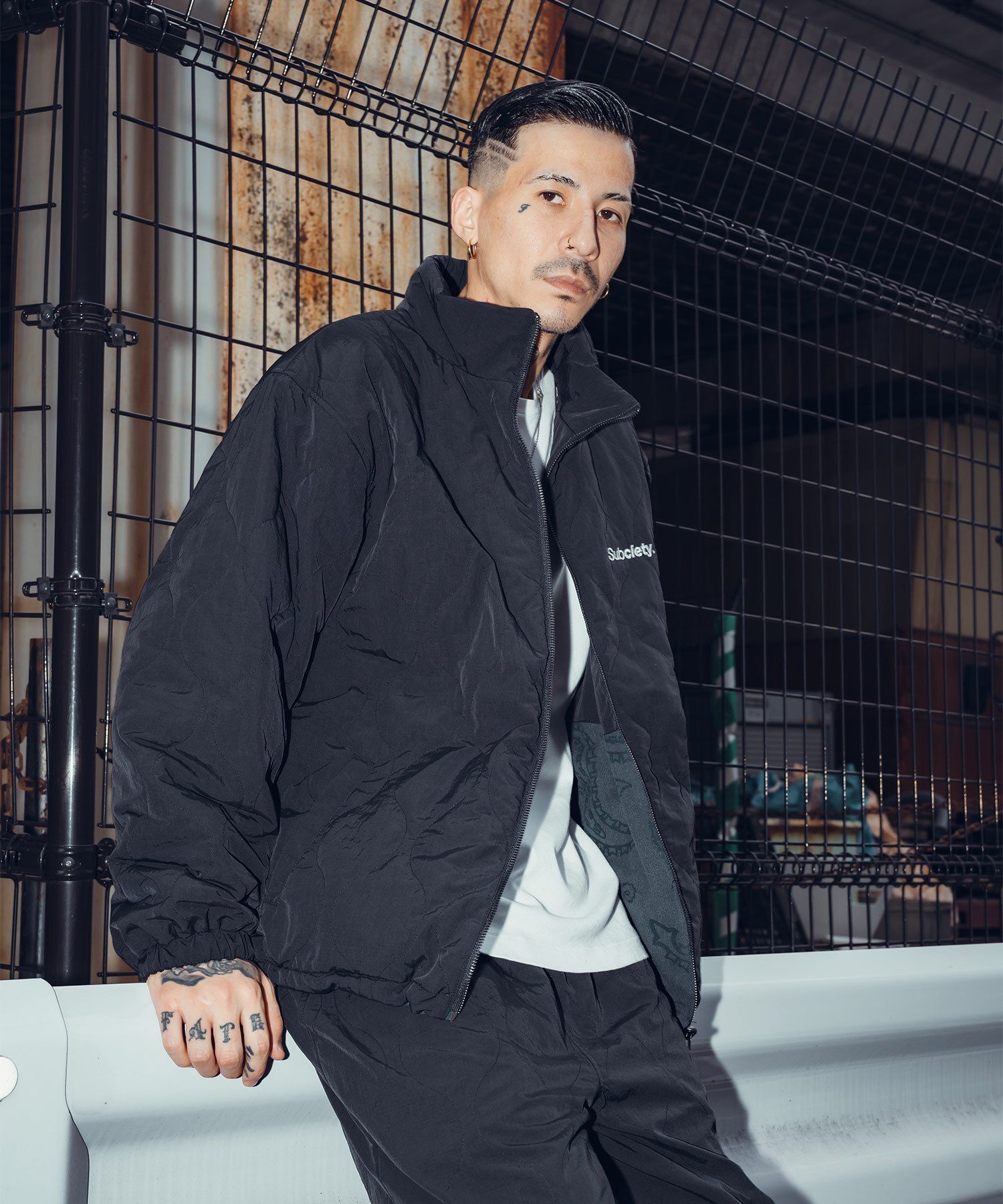 SUBCIETY - REVERSIBLE NYLON×FLEECE JKT | DOLL
