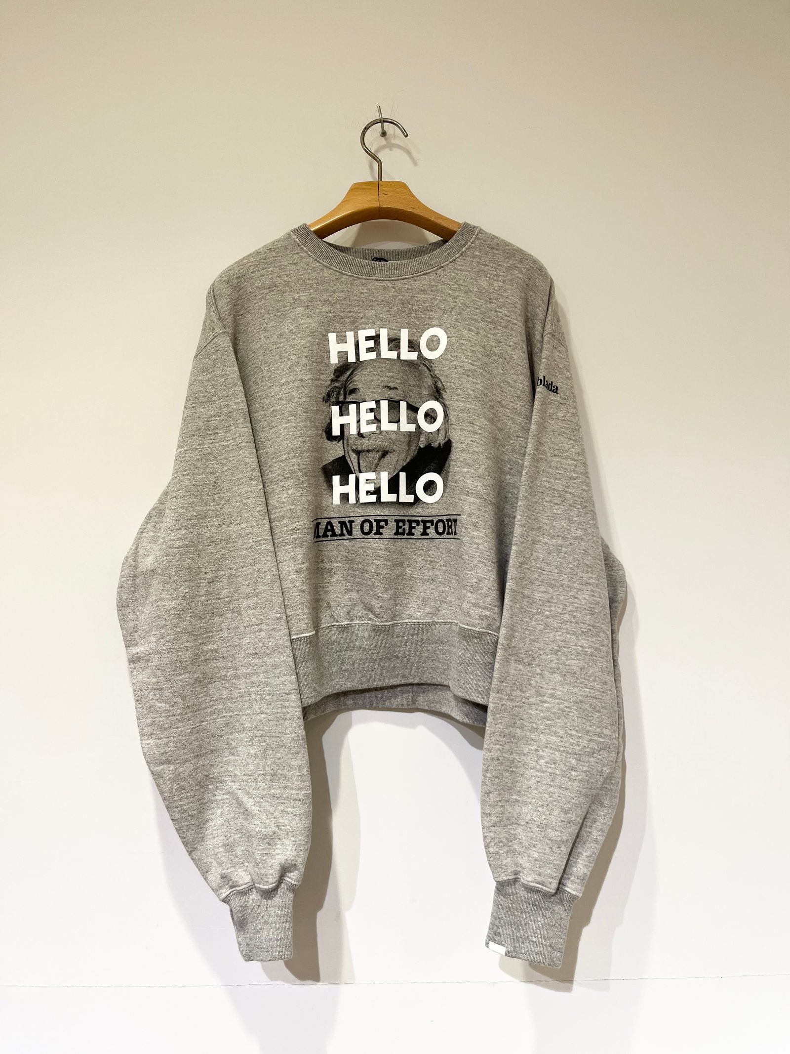 oblada - HELLO SWEAT / アインシュタイン / プリントスウェット
