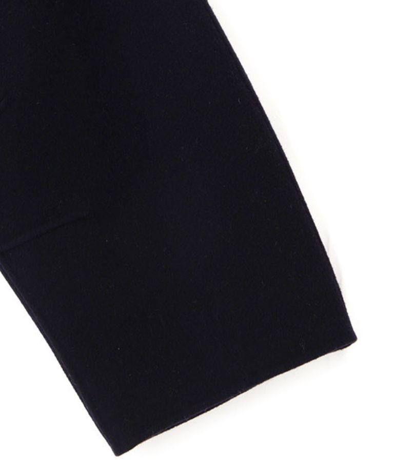 ETRE TOKYO - メルトンスタンドネックリバーブルゾン ( NAVY ) 毛