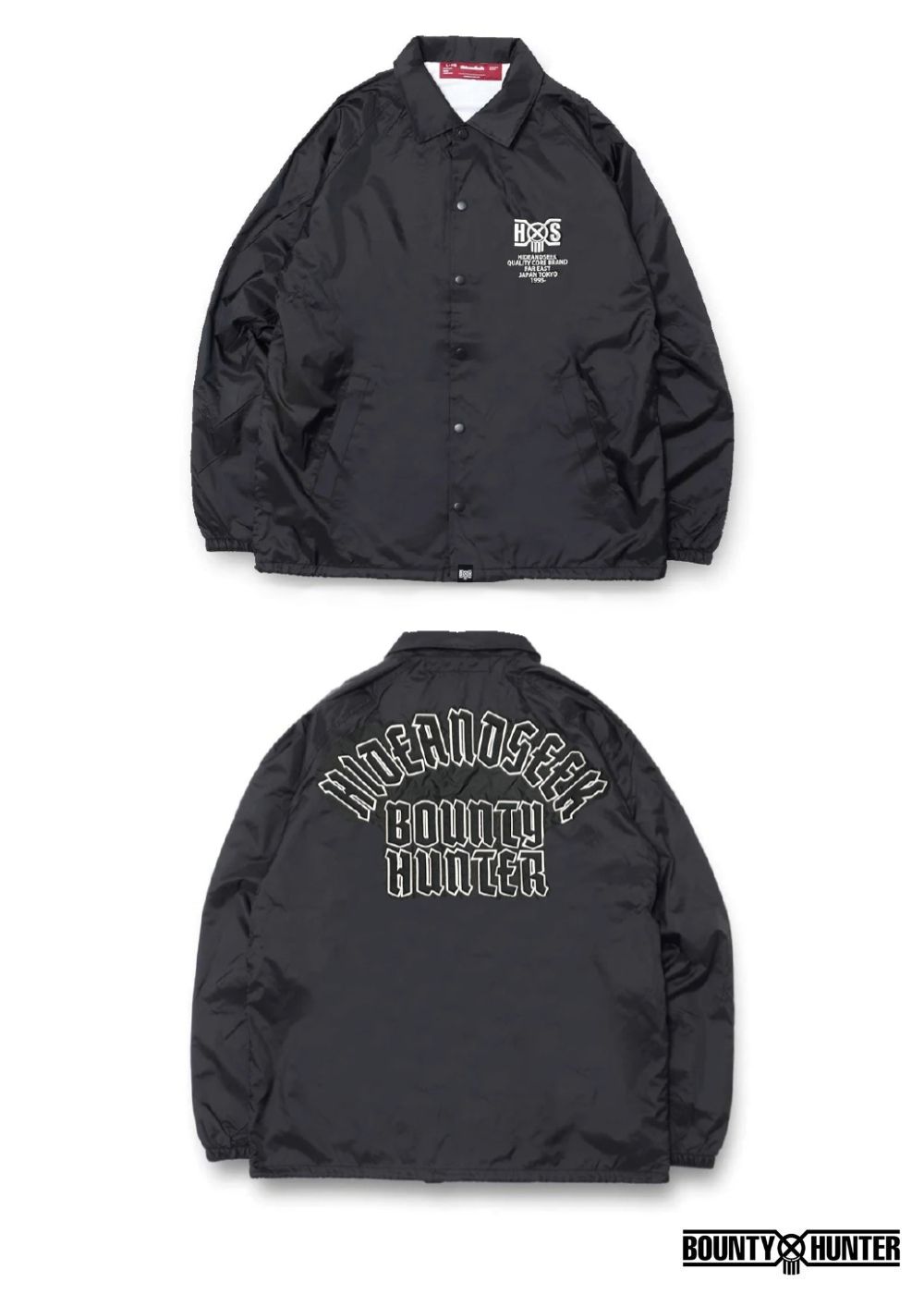 HIDE AND SEEK × BOUNTY HUNTER】コラボレーションアイテム販売告知