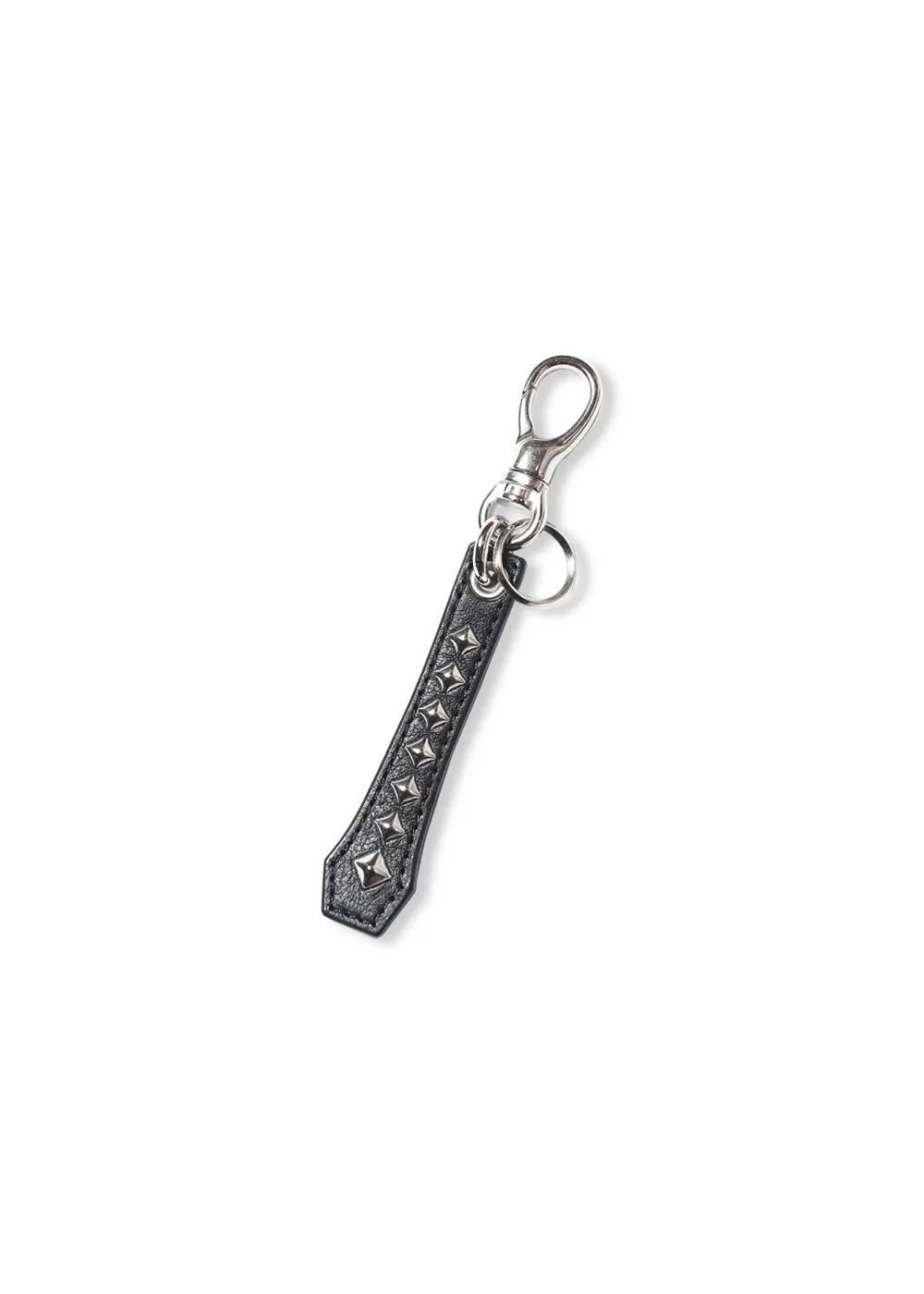 calee キーリング CALEE - STUDS LEATHER ASSORT KEY RING <TYPE 1 > (BLACK D