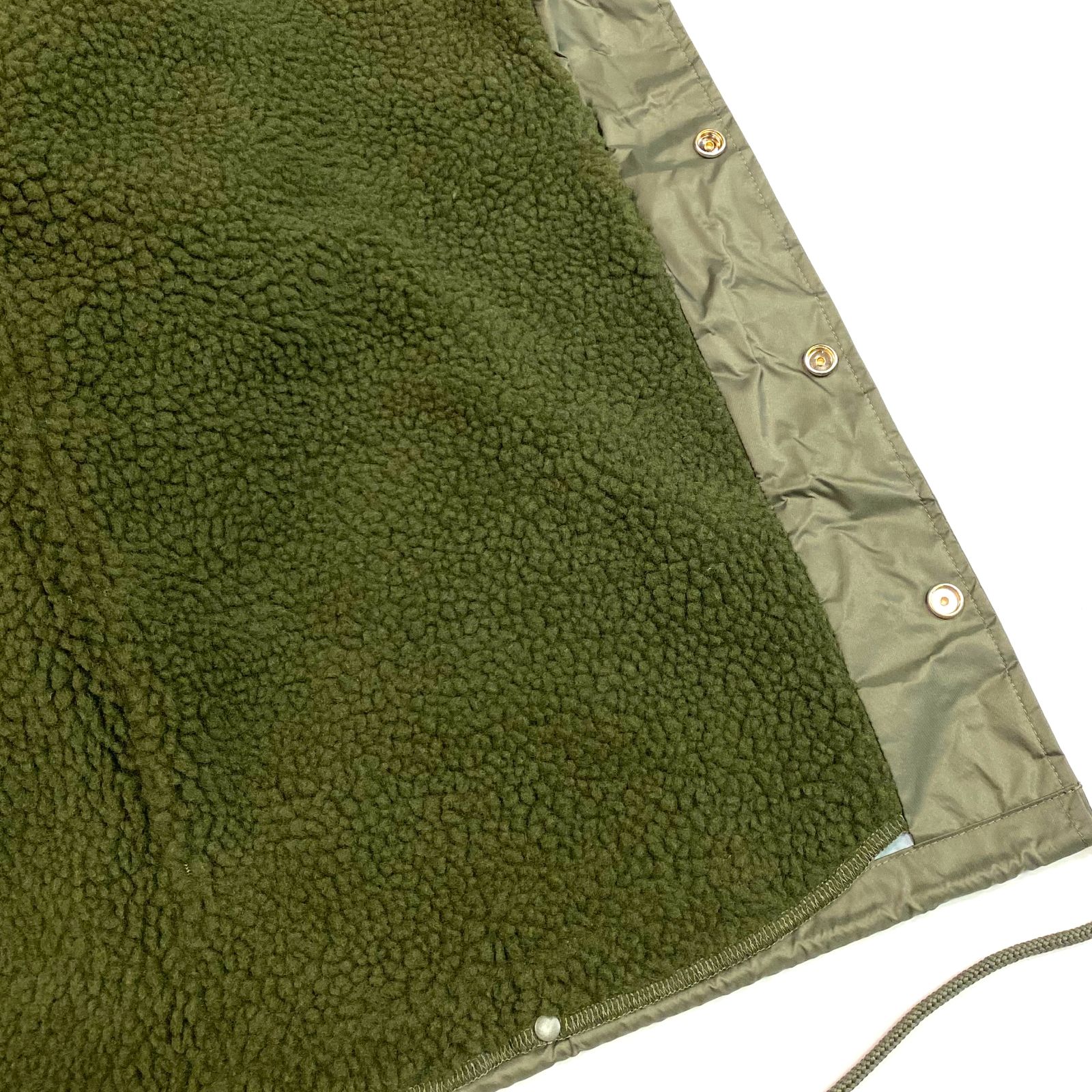 PORKCHOP GARAGE SUPPLY - BOA COACH JKT (OLIVE) / ボアインナー