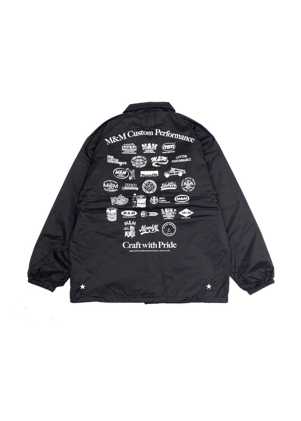 M&M CUSTOM PERFORMANCE - BOA COACH JACKET (BLACK) / ボア ライナー