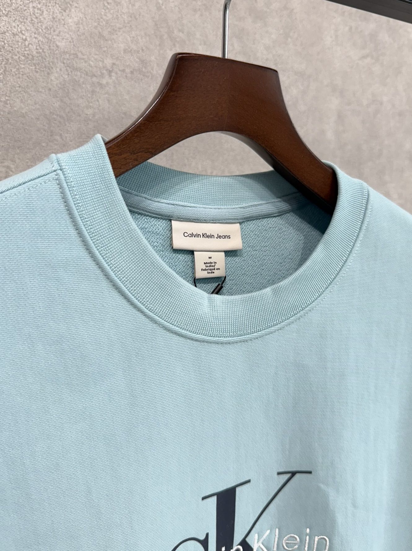 Calvin Klein - プレミアムテリーモノグラムクルーネックスウェット