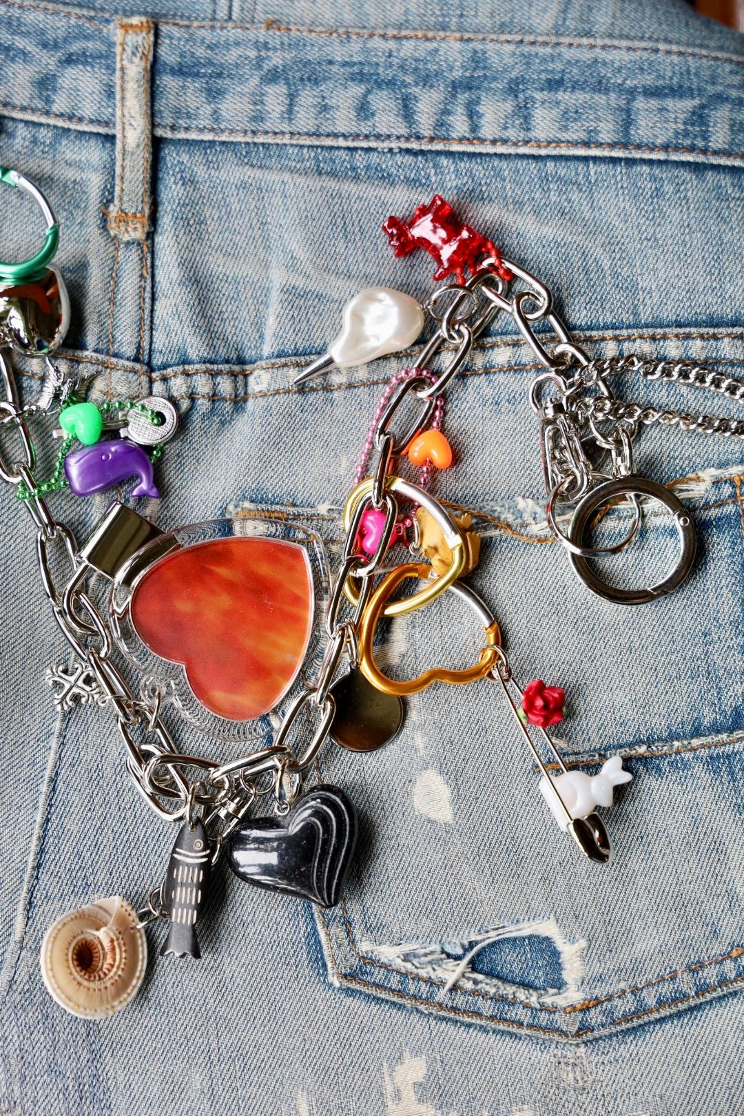 doublet - ダブレット25AW KEY CHAIN WITH DOG DOLL(25AW91AC36) MULTI