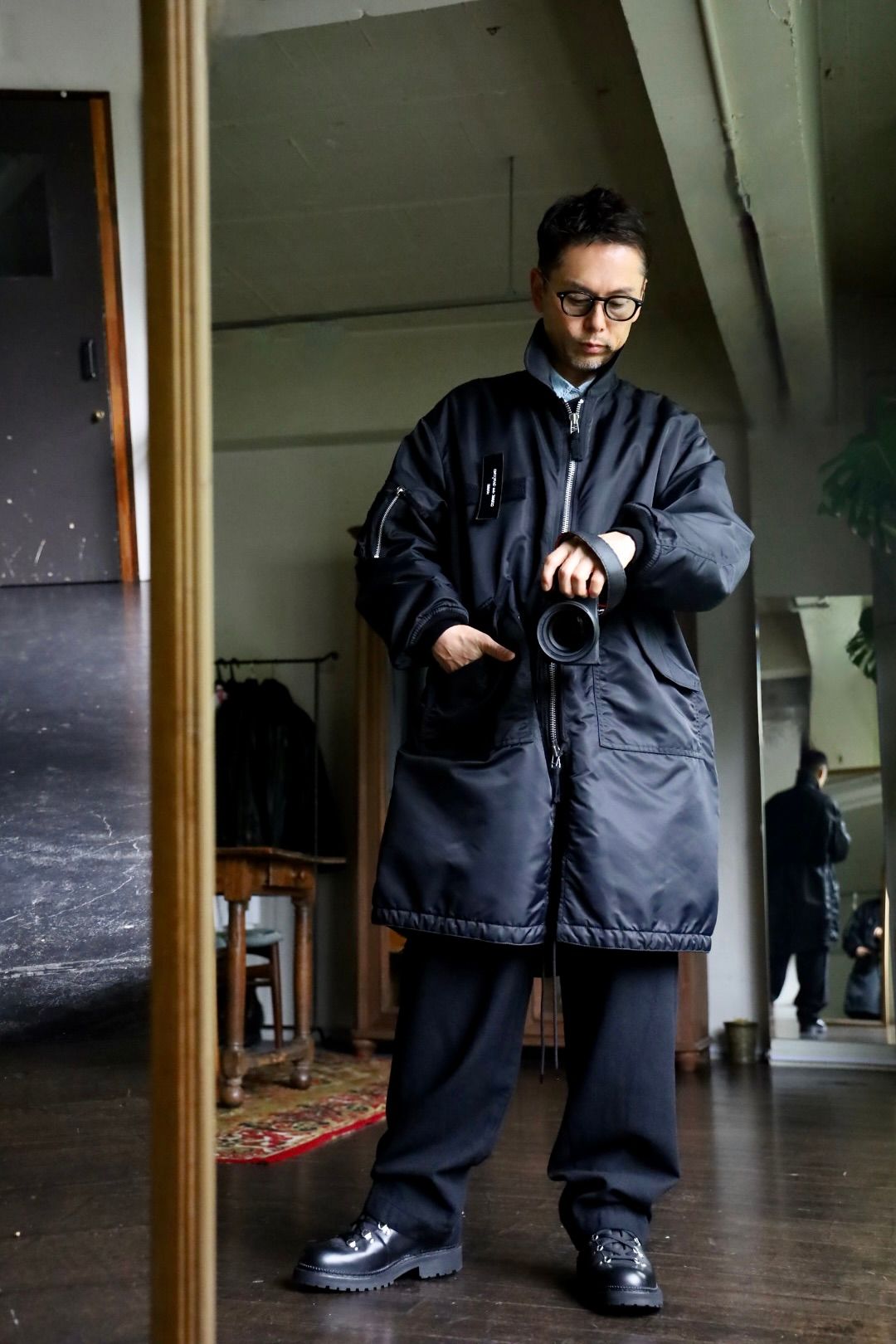 COMME des GARCONS HOMME - コムデギャルソンオム24AW ナイロンツイル