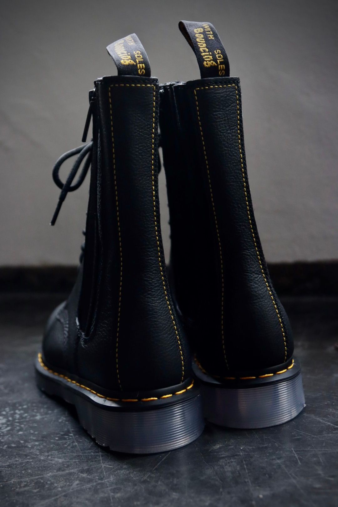 yohji yamamoto - ヨウジヤマモト23AW pour homme×Dr.Martens 10ホール