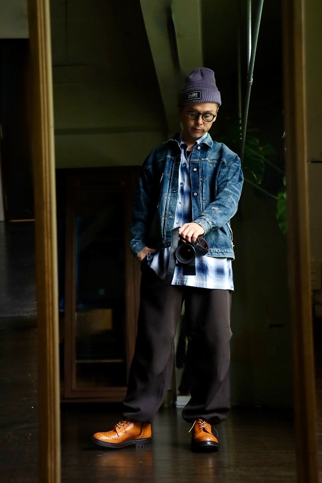 eYe JUNYA WATANABE MAN New Manual デニムジャケットスタイル2024.10