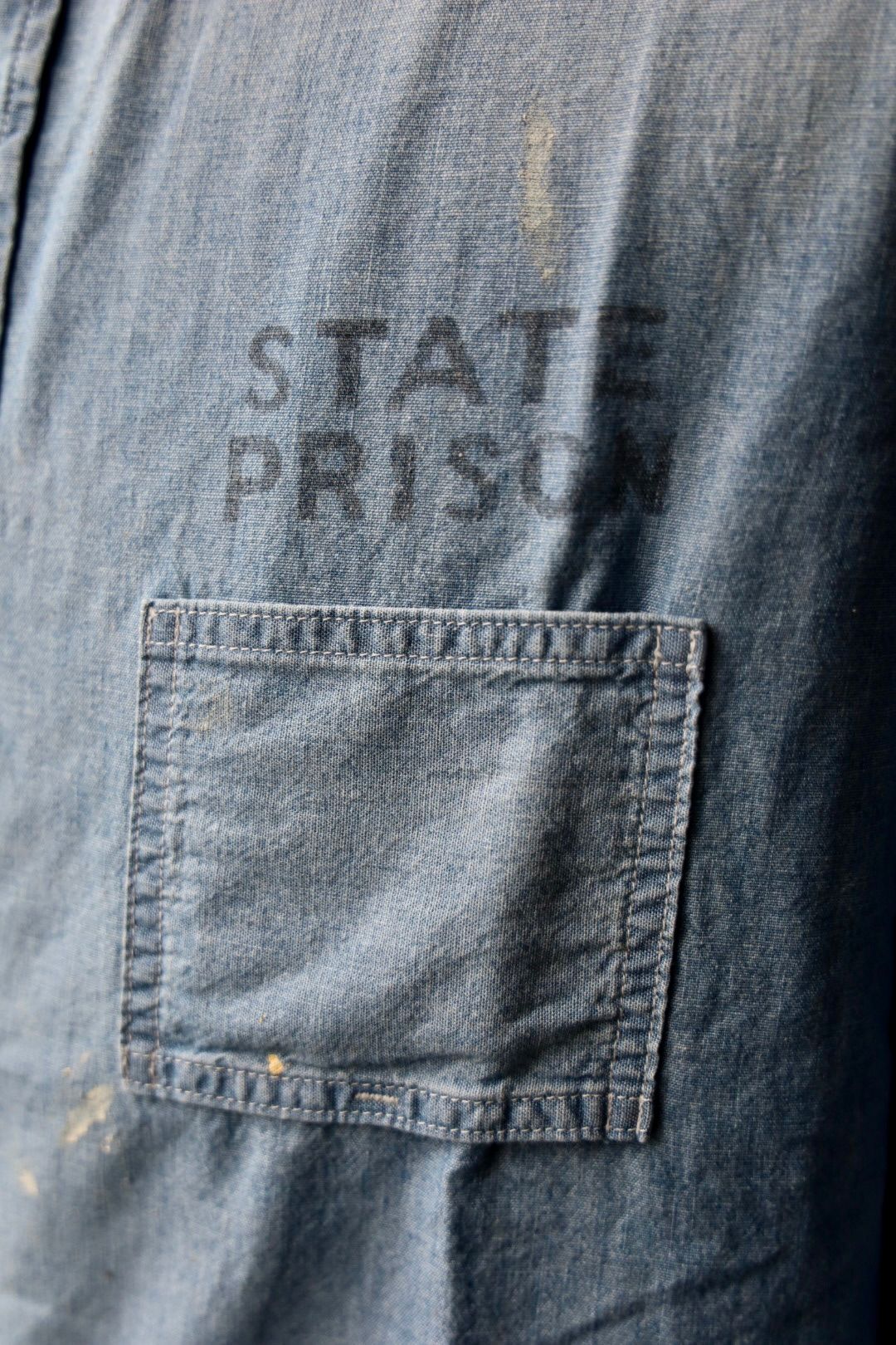 BOWWOW - BOW WOW バウワウ シャツ STATE PRISON CHAMBRAY SHIRTS